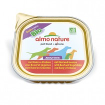 Almo Nature daily menu bio dog vlees en groente 100 gram